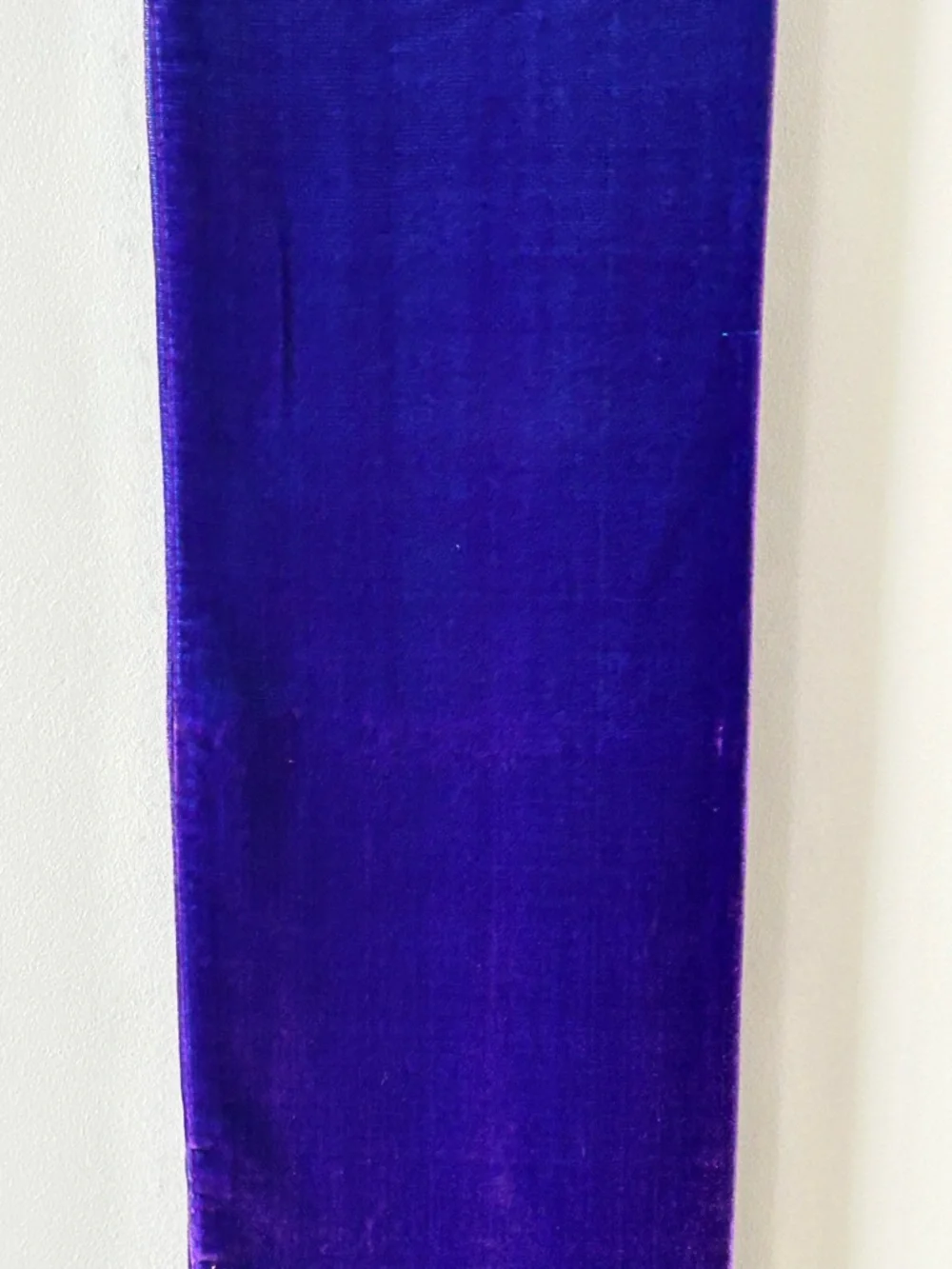 Purple Velvet Scarf